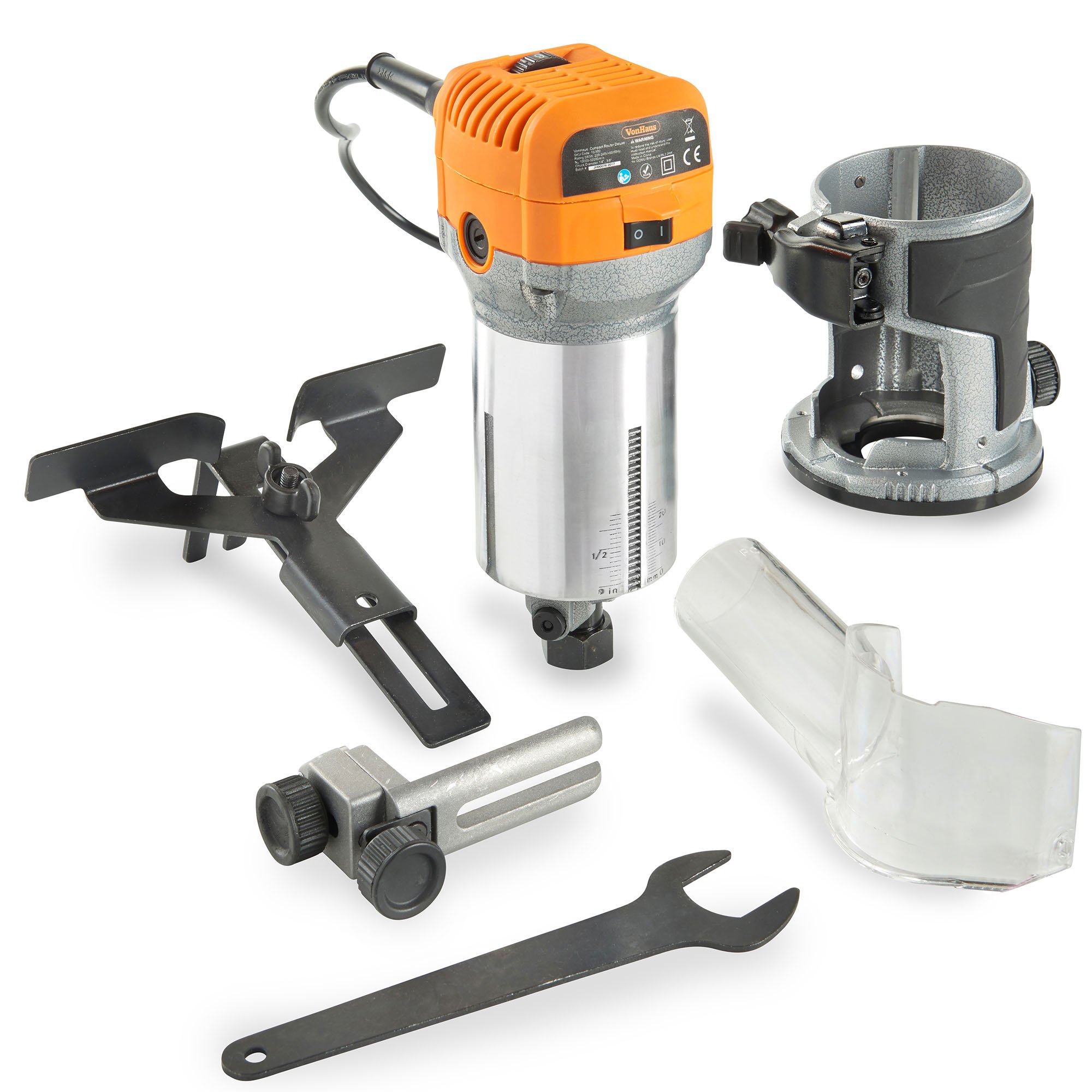 VonHaus Fresatrice Verticale 710W 3 Pinze 6-8 mm