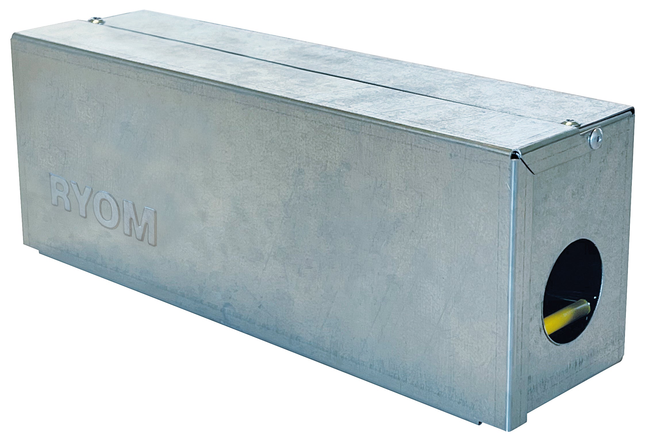 Ryom Tunnelbox Trappola Topi con 2 Trappole in Acciaio