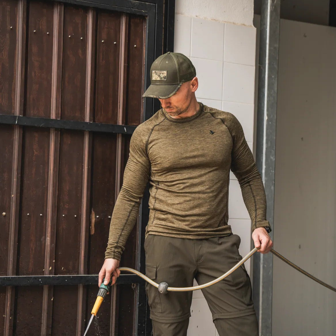Seeland Peak t-shirt caccia verde military olive