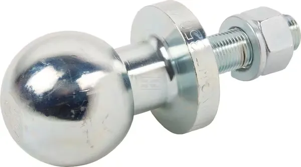 Perno sfera traino 16x50 mm 125 mm per rimorchio