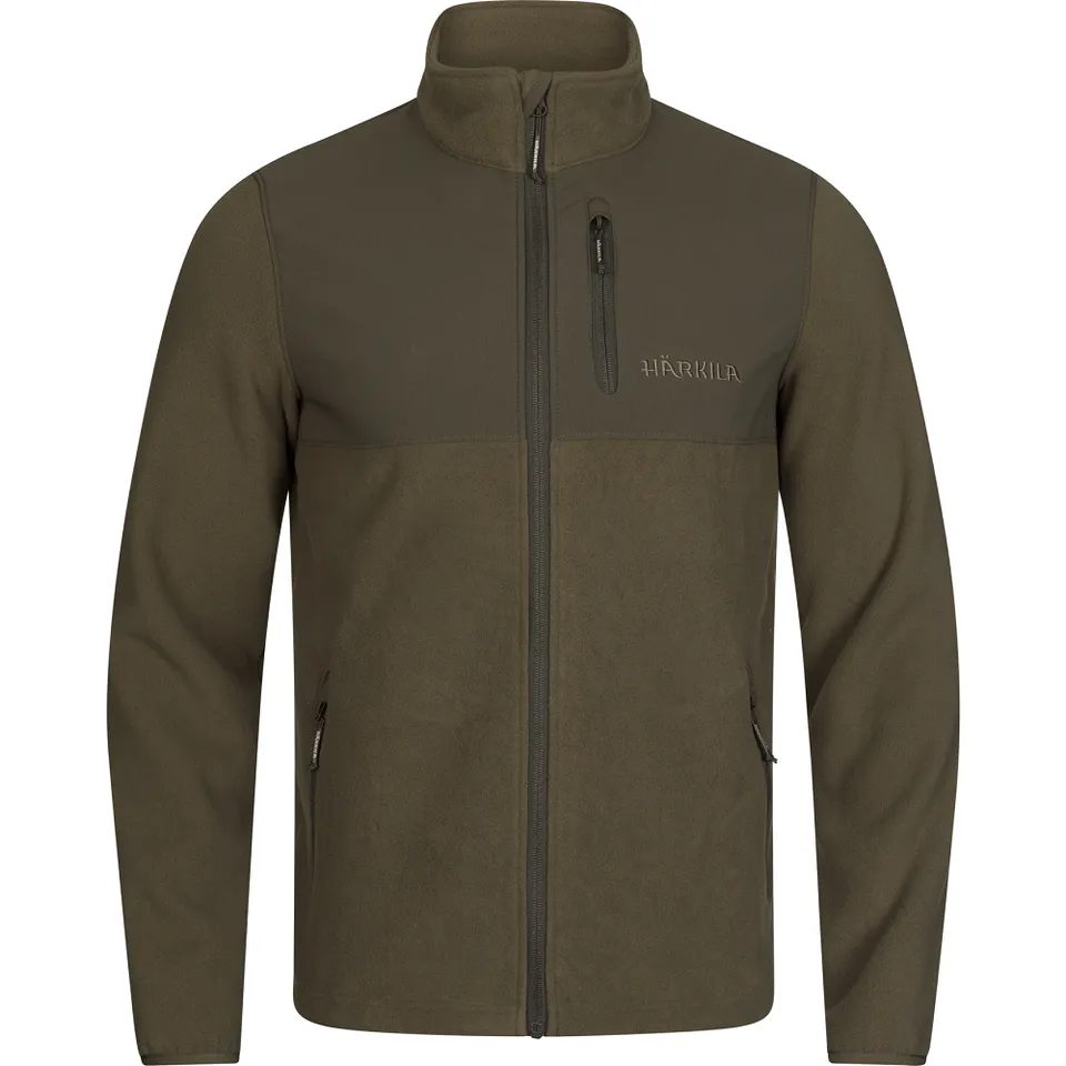 Härkila Fjell giacca pile Light Willow Green caccia