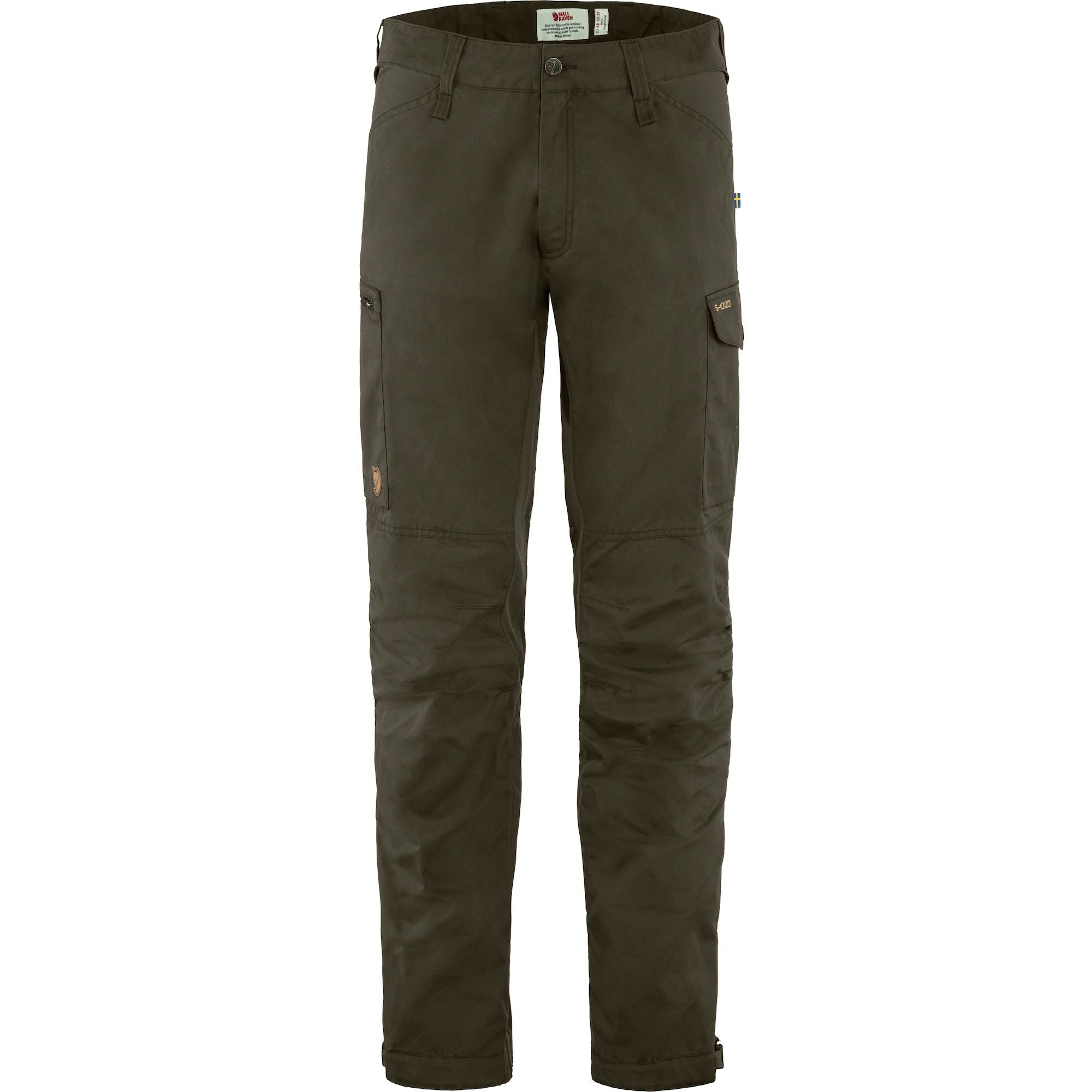 Fjällräven Kaipak pantaloni trekking Dark Olive