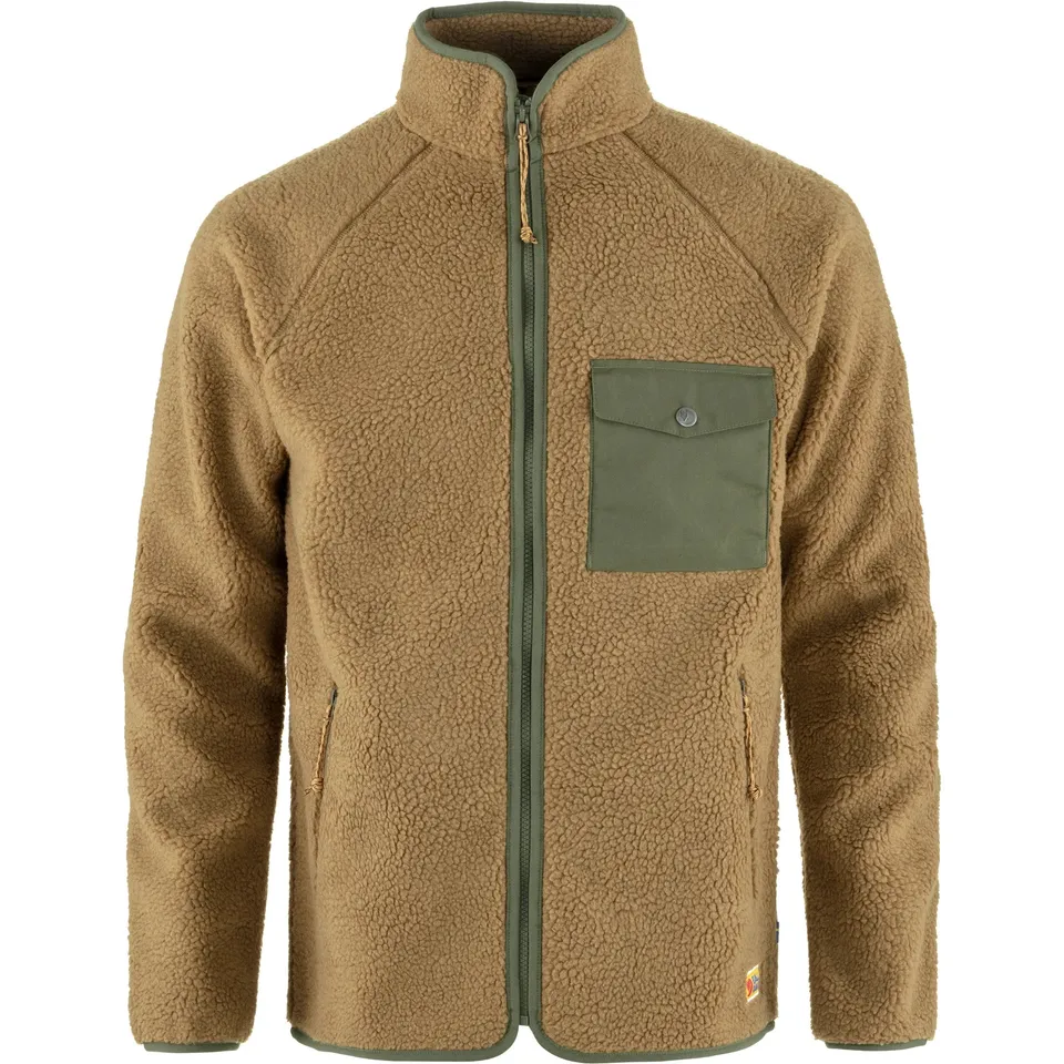 Fjällräven Vardag Pile Fleece M uomo Buckwheat Brown