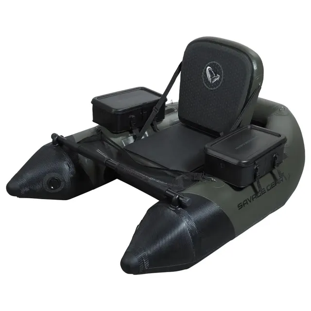 Savage Gear Stealth 155 Belly Boat Verde PVC Predator
