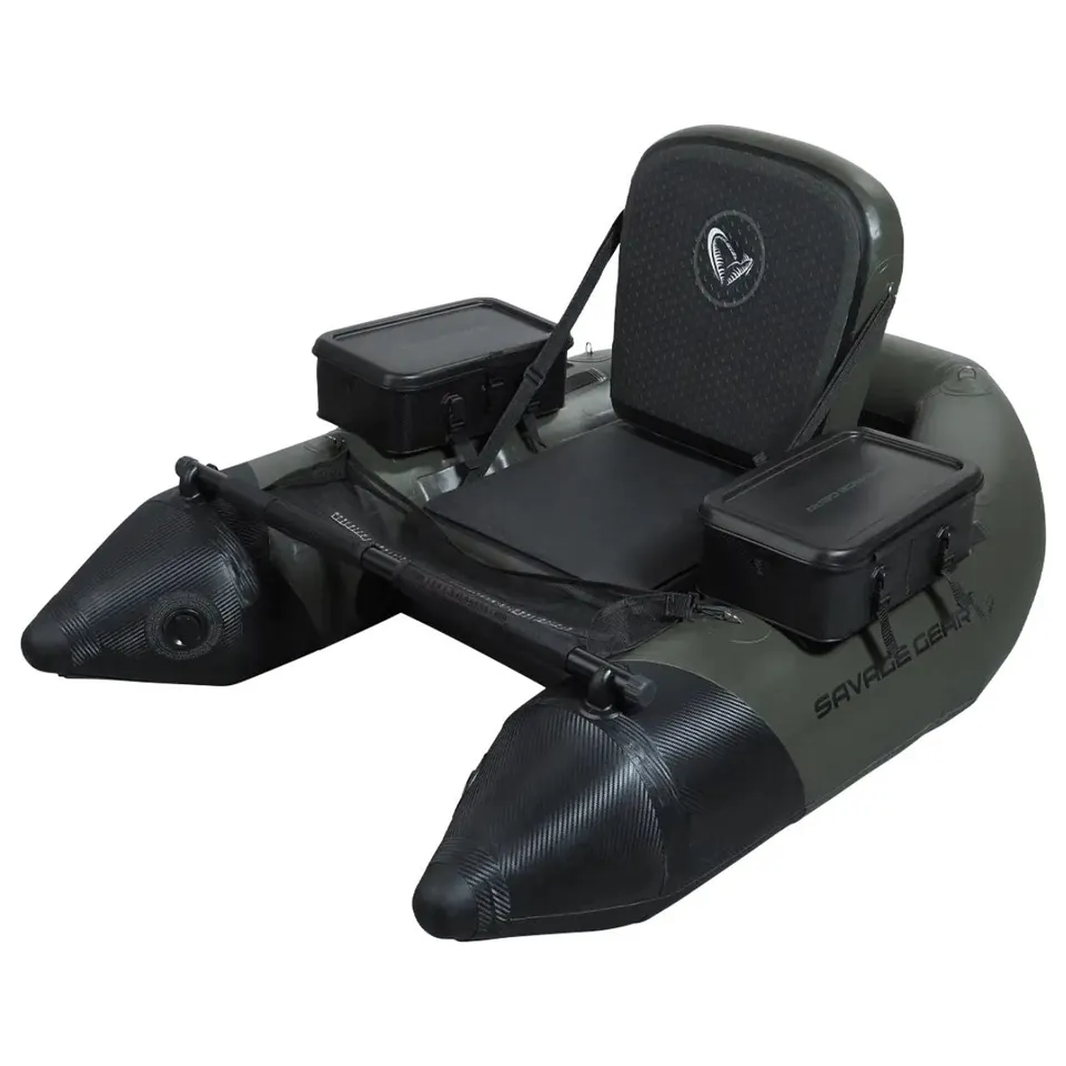 Savage Gear Stealth 155 Belly Boat Verde PVC Predator