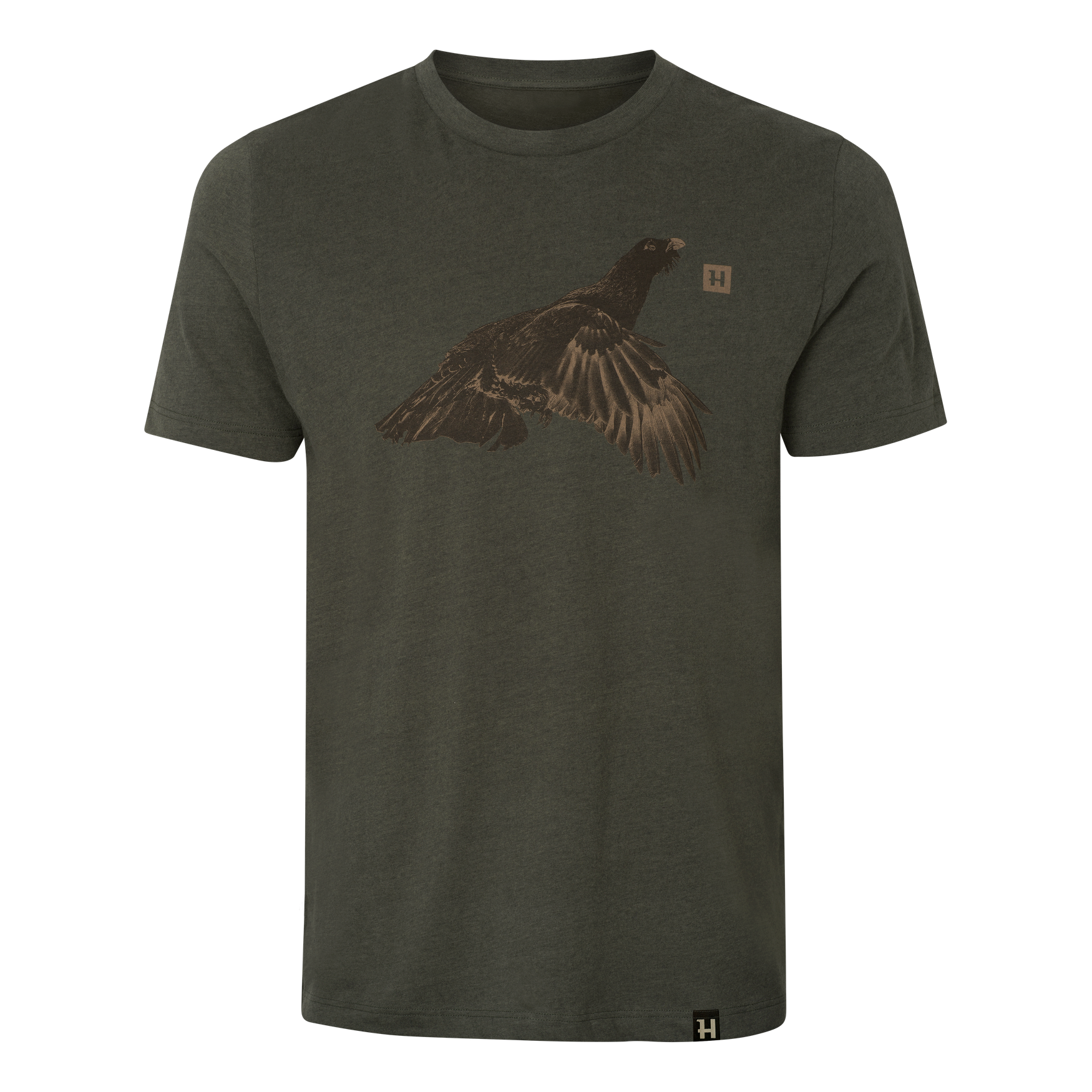 Härkila Topp S/S t-shirt cotone Forest Nightgrouse