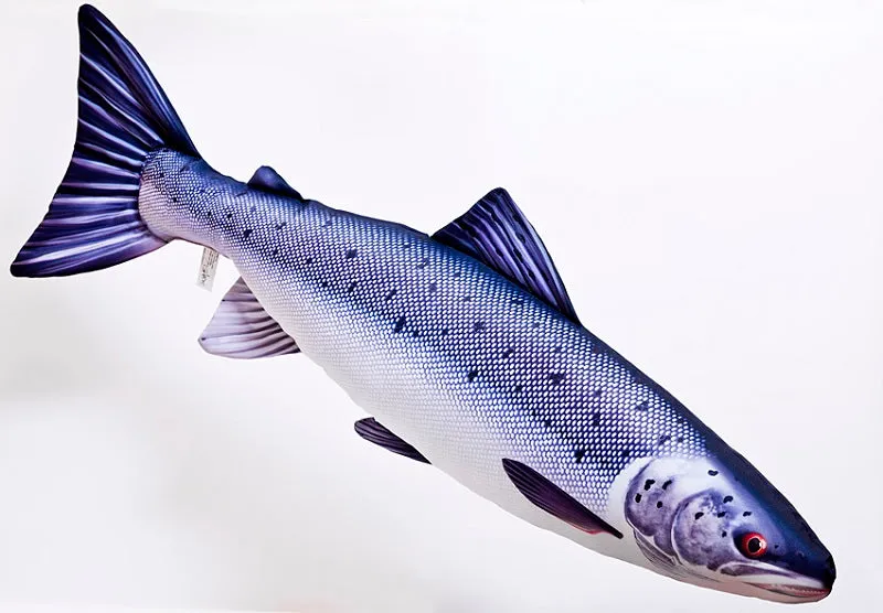 Gaby cuscino salmone cuscino pesce decorativo