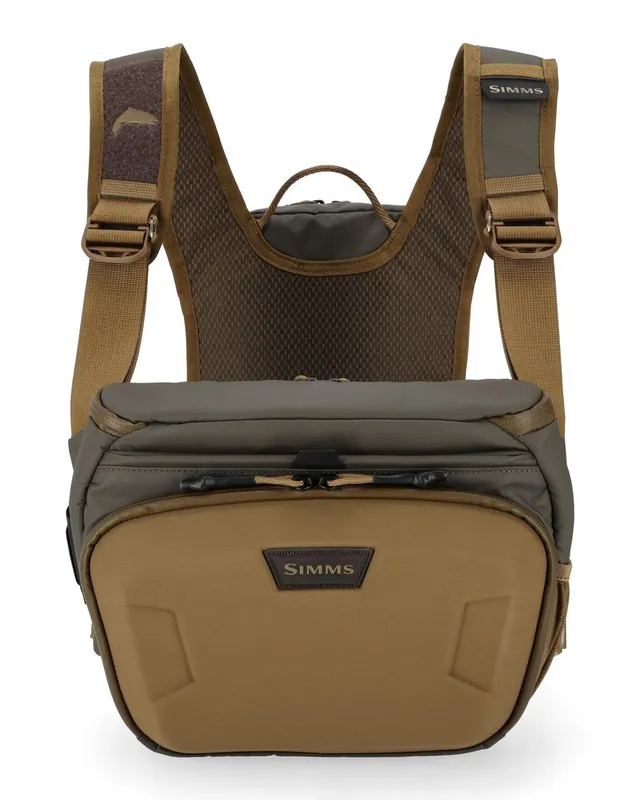 Simms Headwaters Chest Pack pesca Hickory