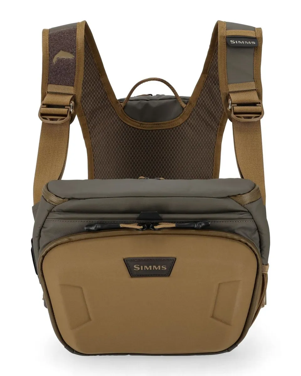 Simms Headwaters Chest Pack pesca Hickory