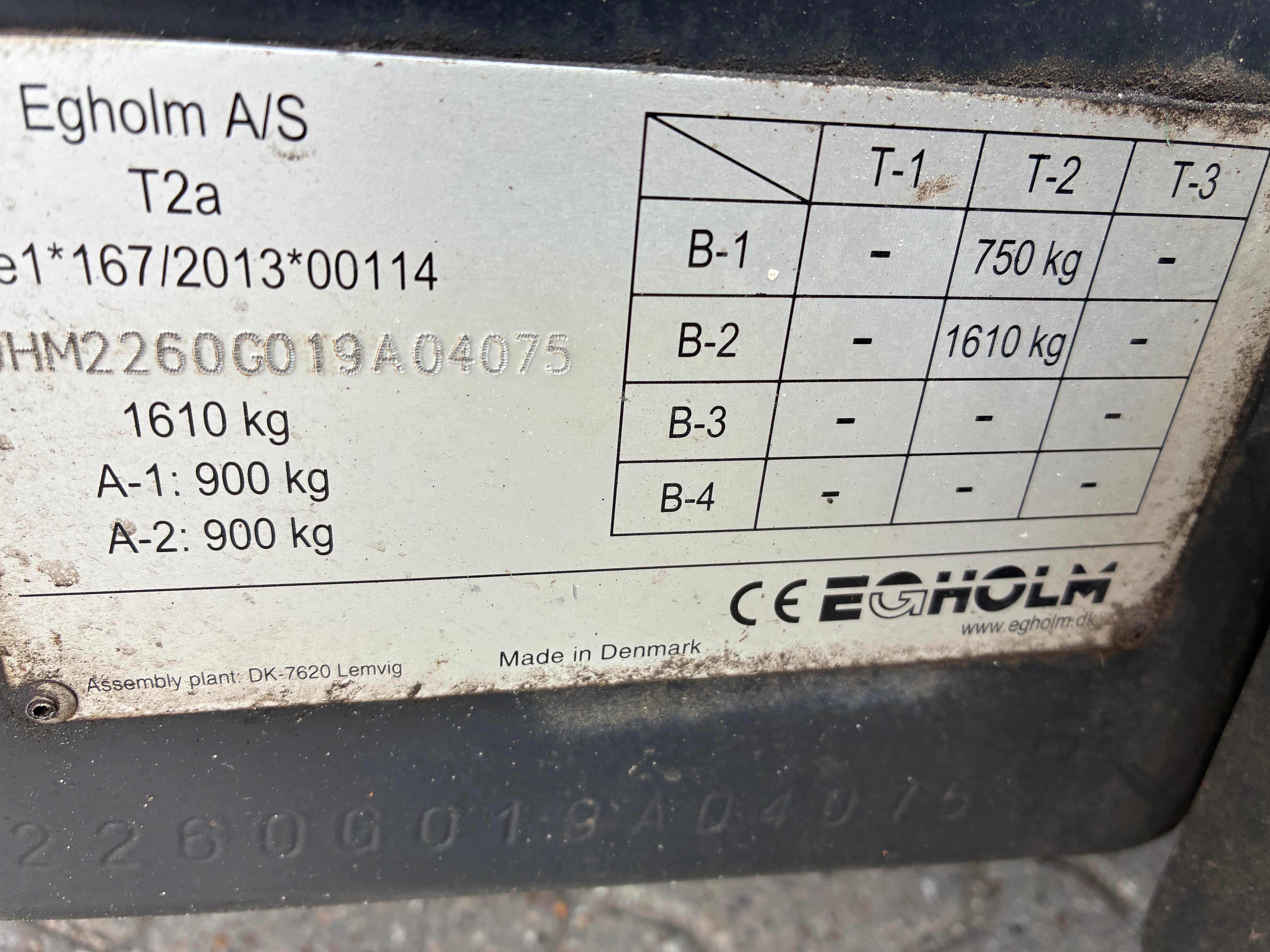 Egholm 2260 City Ranger usata 2016 1800h