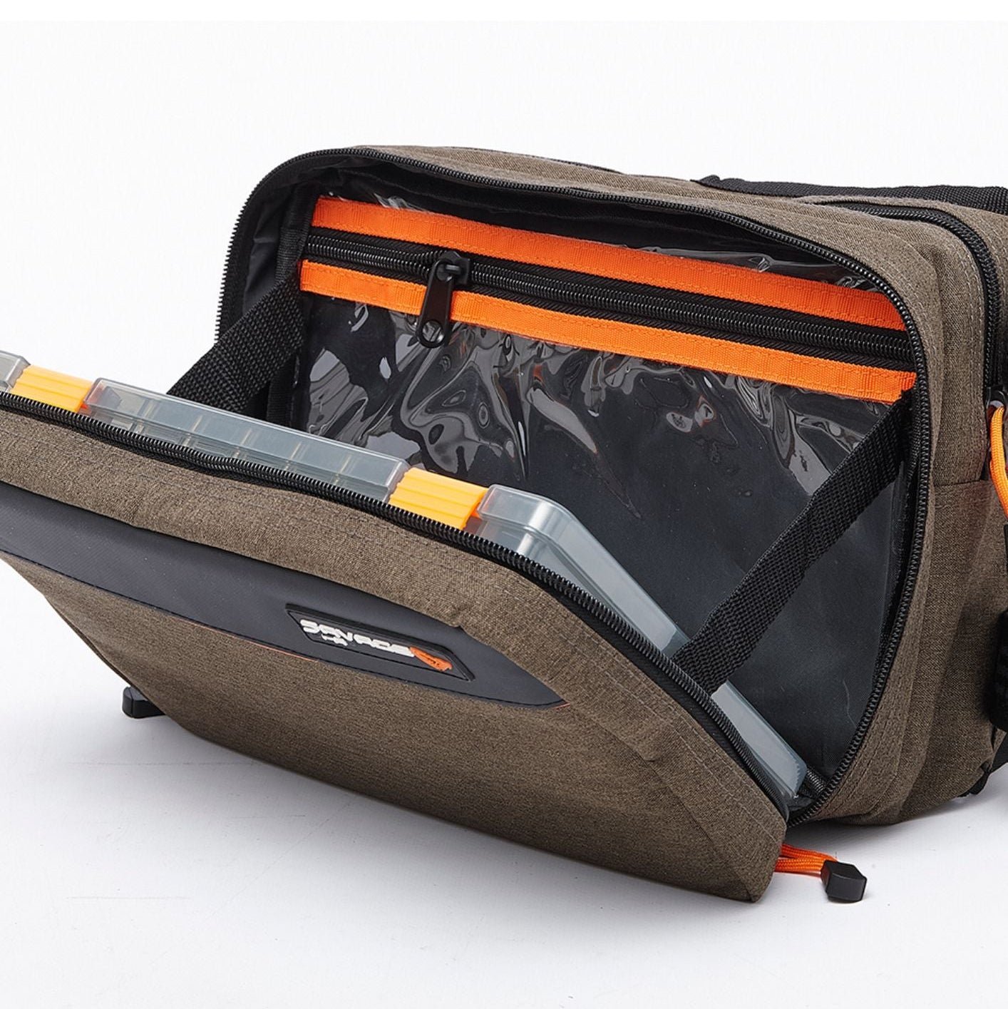 Savage Gear Specialist borsa pesca tracolla con box