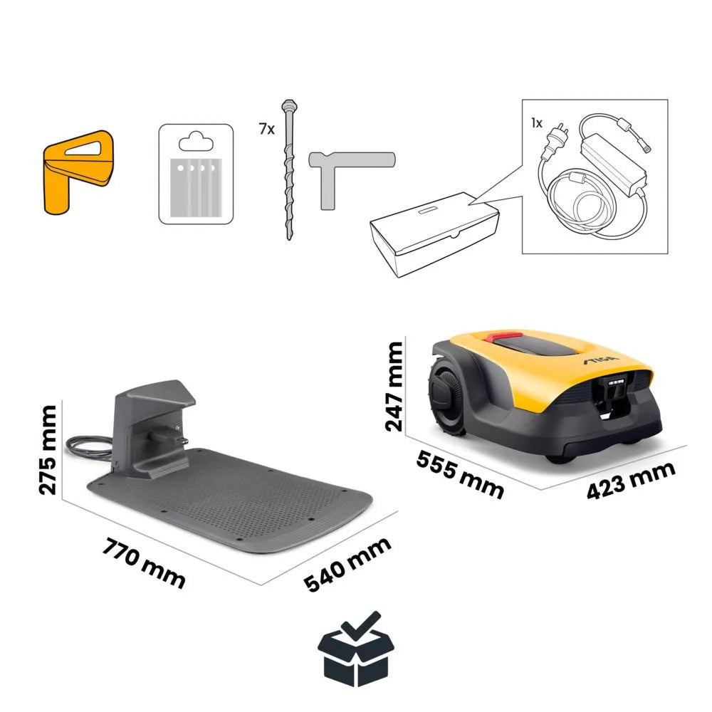 Stiga A10V Vista robot tagliaerba fino a 1000 mq 15 zone