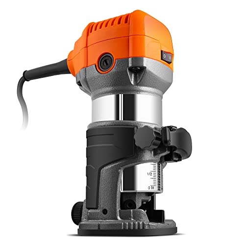 VonHaus Fresatrice Verticale 710W 3 Pinze 6-8 mm
