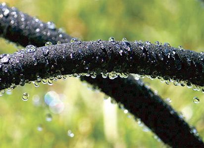Ryom tubo poroso irrigazione 1/2" 15 m nero