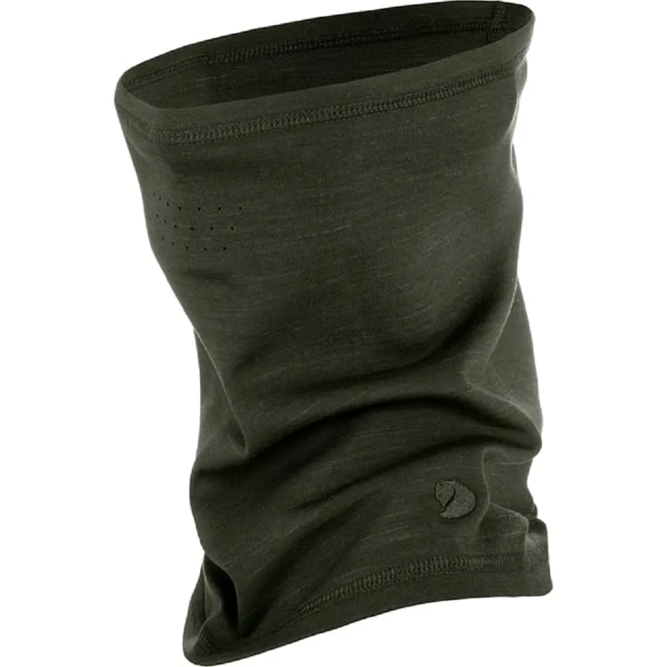 Fjällräven Keb Fleece scaldacollo pile nero invernale