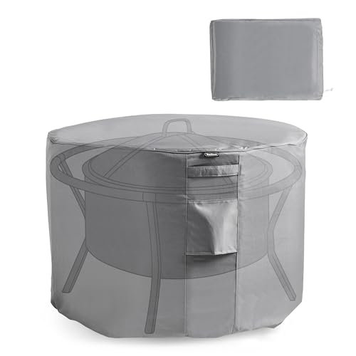 VonHaus Storm Collection copertura braciere rotondo 92x80 impermeabile
