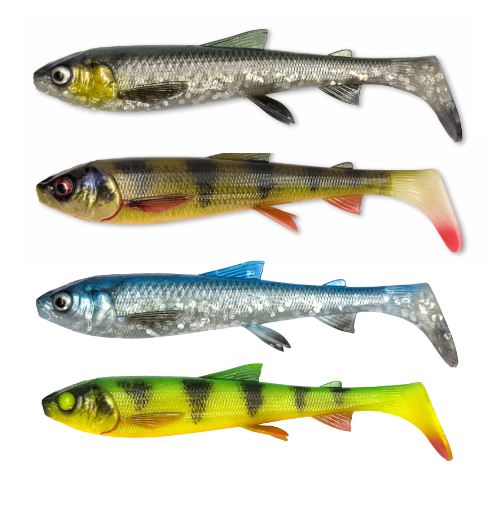 Savage Gear Whitefish Shad esca silicone luccio 20cm 62g Perch