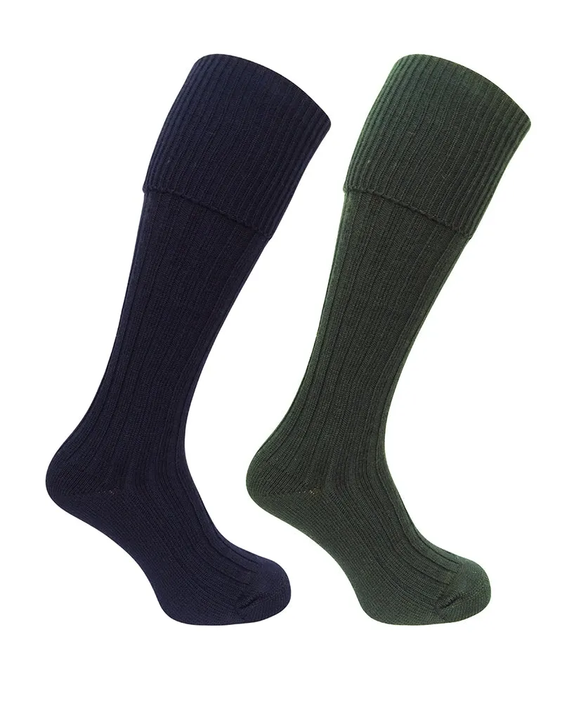 Hoggs of Fife 1902 calze da caccia in lana taglia 41-44