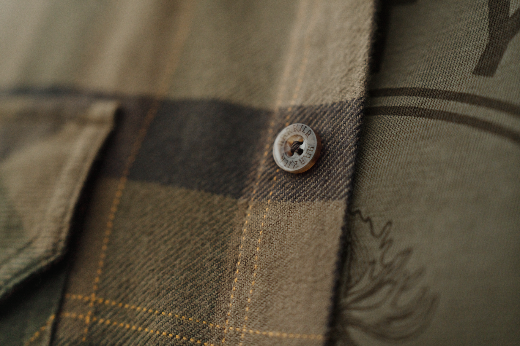 Härkila Asmund L/S camicia caccia uomo beech green check