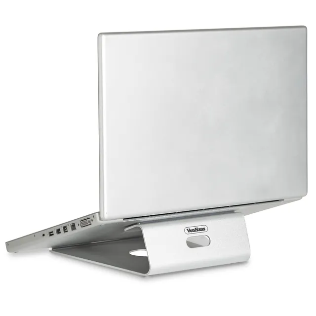 VonHaus supporto laptop alluminio scrivania ergonomico