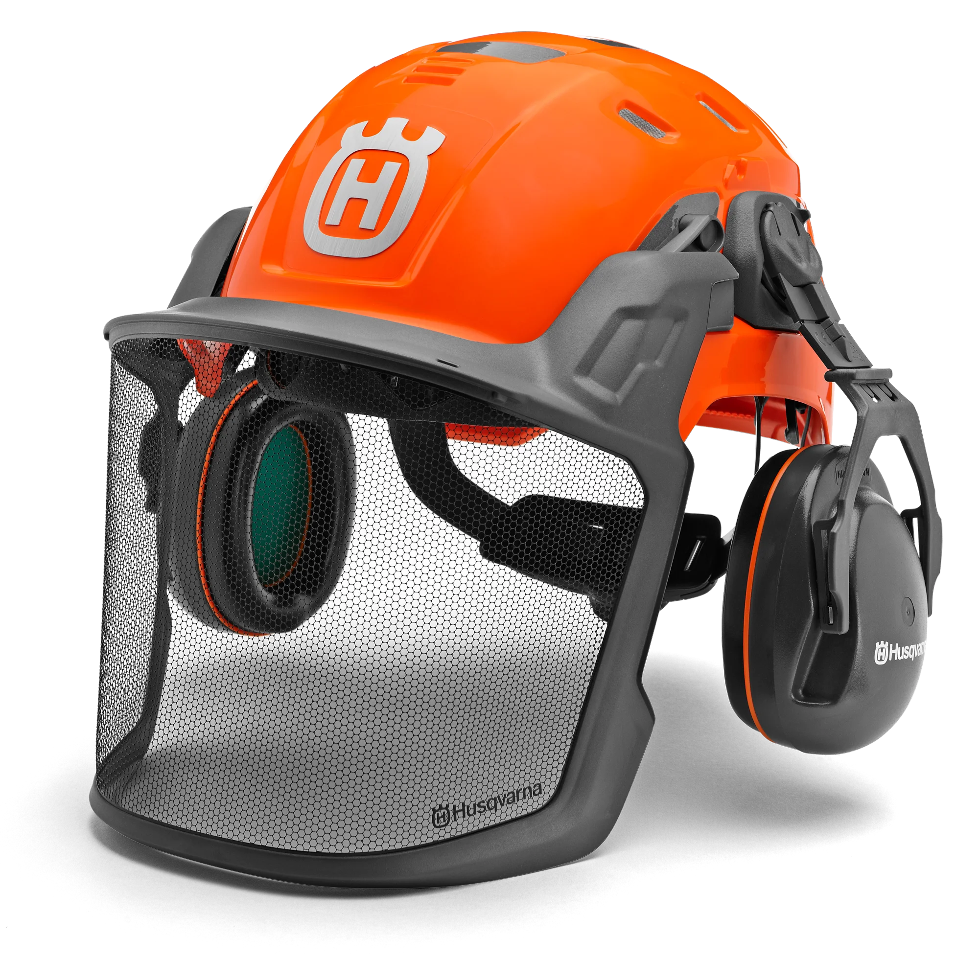 Husqvarna Technical casco forestale arancione