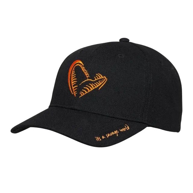 Savage Gear Jaw cappellino baseball nero traspirante