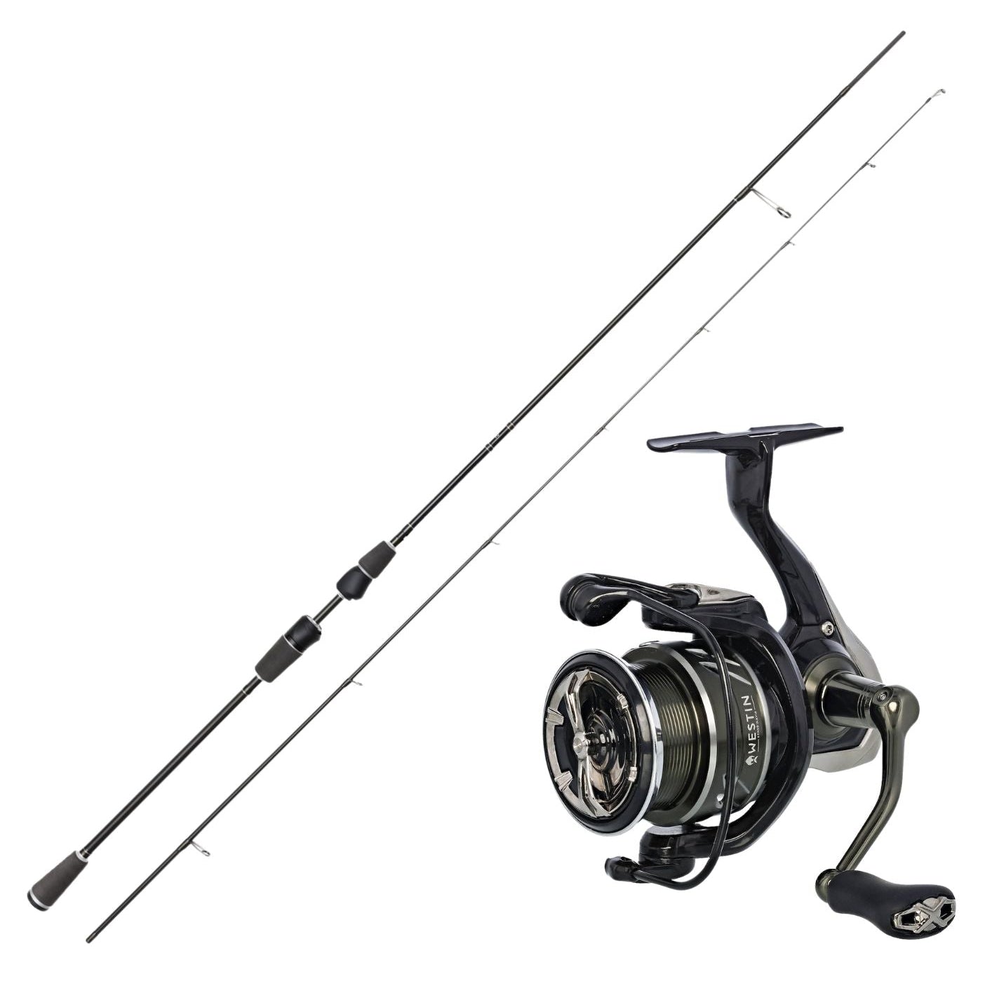 Westin W2 set pesca UL canna 6,1 ft 1-4g + 1000FD