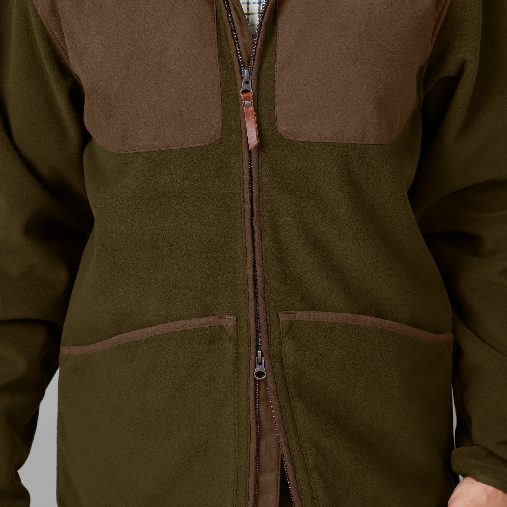 Härkila Stornoway Active giacca caccia uomo verde fleece