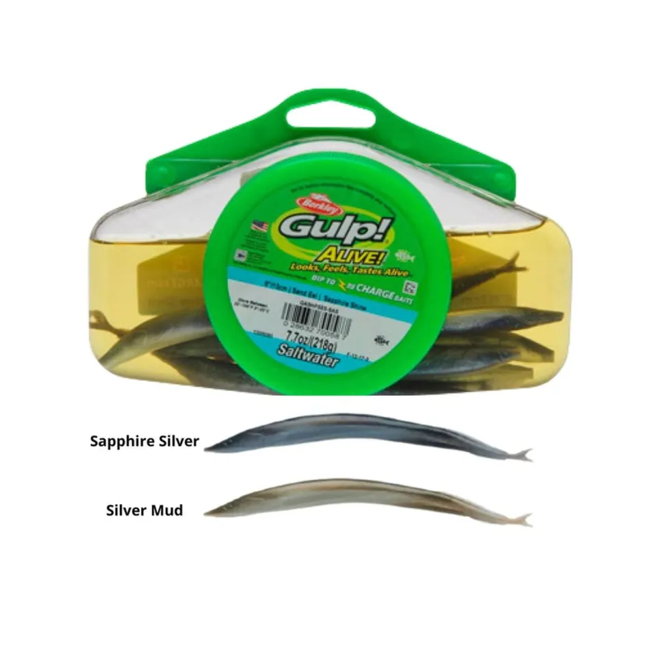Berkley Gulp Alive Tobis esca mare 8 pezzi