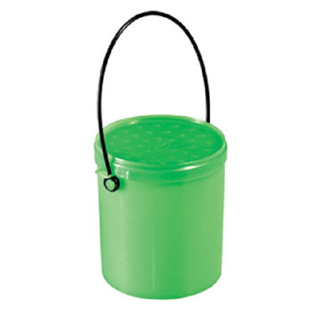 Secchiello portavermi da pesca 0,5 L con coperchio
