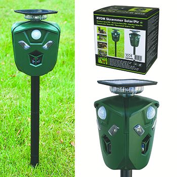Ryom RES-3505 dissuasore ultrasuoni 360° con flash