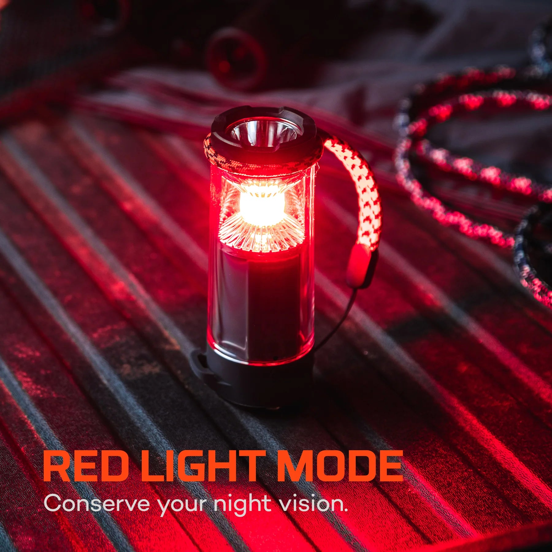 NEBO Galileo Tempest 350 lanterna 350 lumen luce rossa