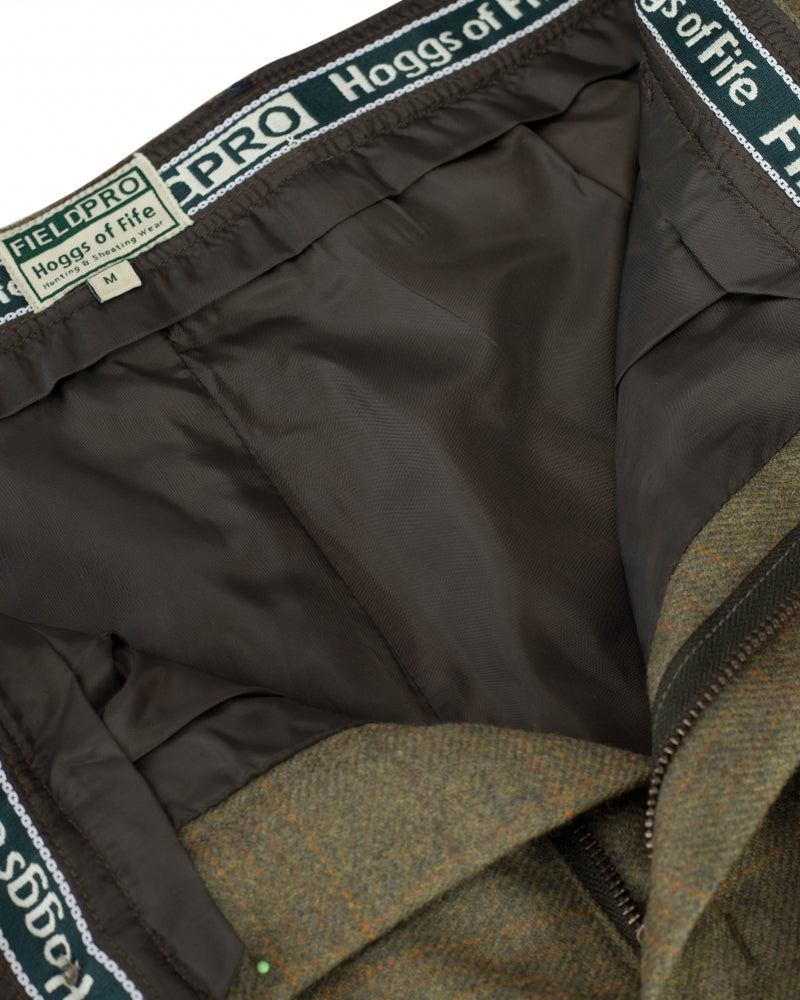 Hoggs of Fife Kinloch Technical Tweed pantaloni caccia Bracken