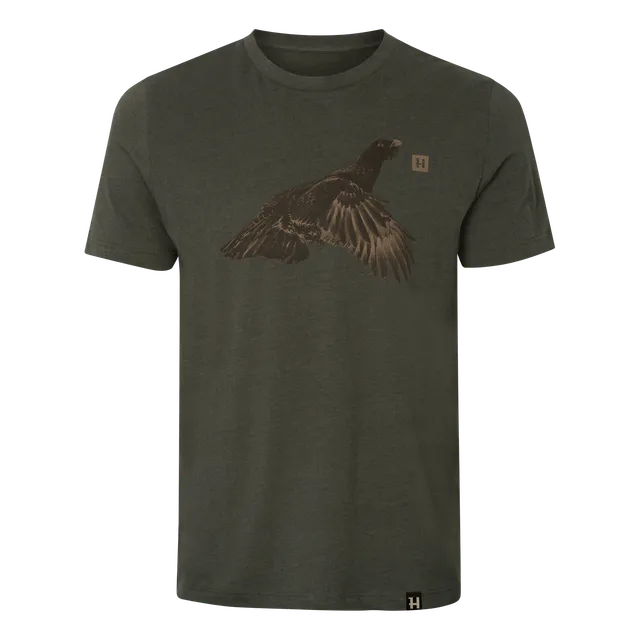 Härkila Topp S/S t-shirt cotone Forest Nightgrouse