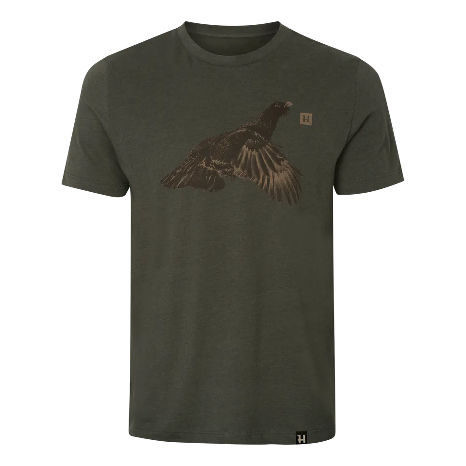 Härkila Topp S/S t-shirt cotone Forest Nightgrouse
