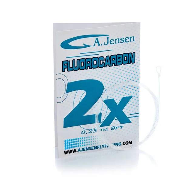A. Jensen Tapered Leader 9ft finale fluorocarbon 0,15mm