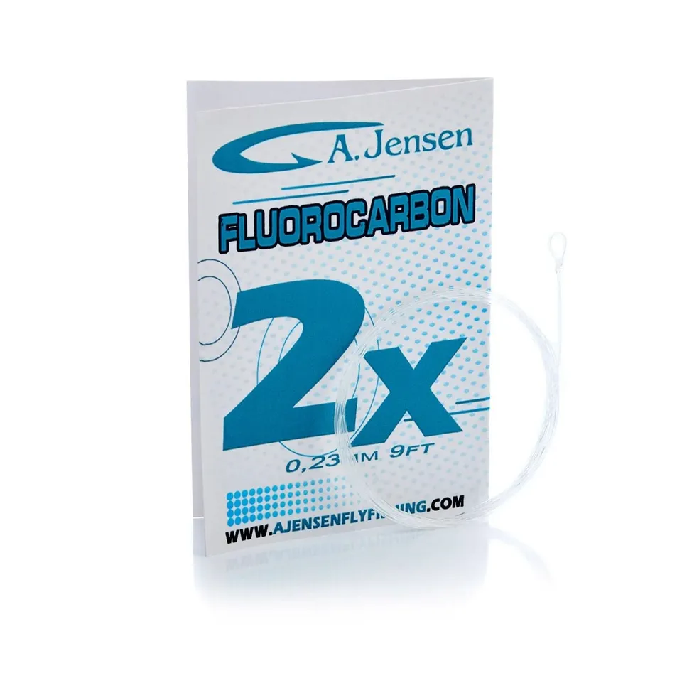 A. Jensen Tapered Leader 9ft finale fluorocarbon 0,15mm