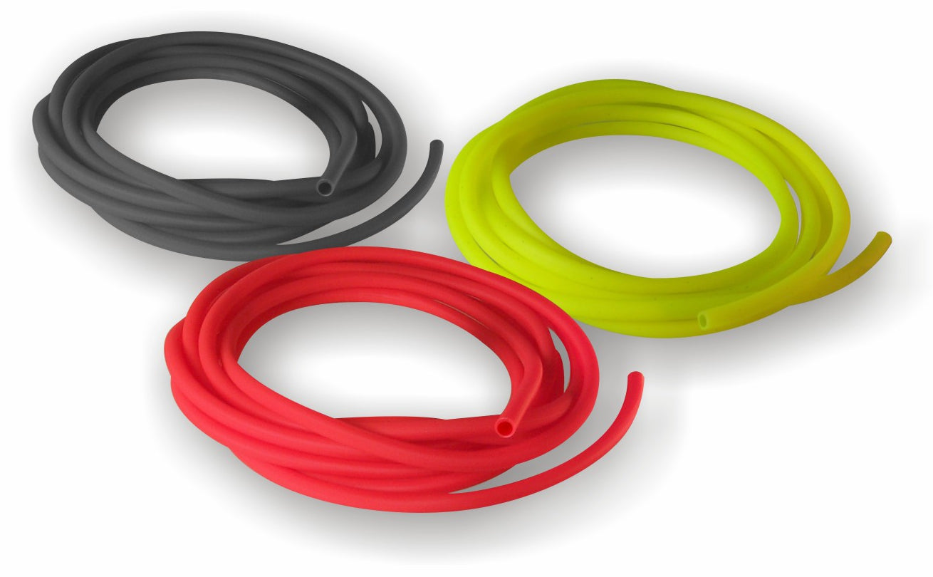SFG guaina gomma per terminali rossa 4 mm 1 m