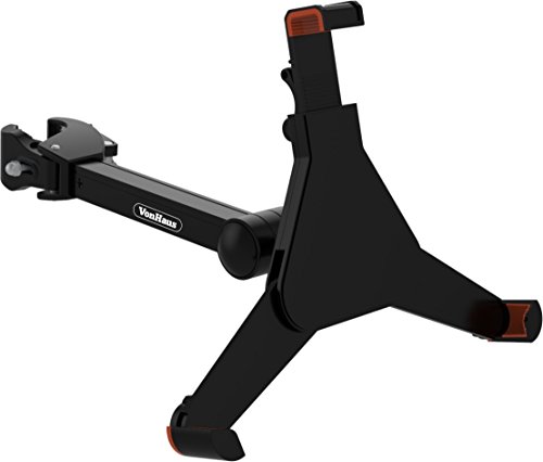 VonHaus Supporto Tablet a Morsetto per Asta 8,9-10,4" 360°