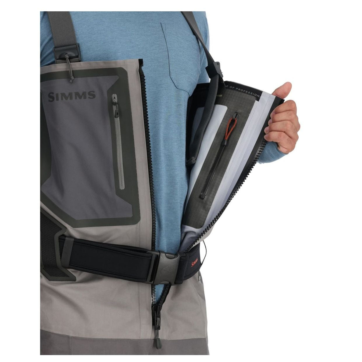 Simms G4Z Stockingfoot waders pesca Gore-Tex Pro