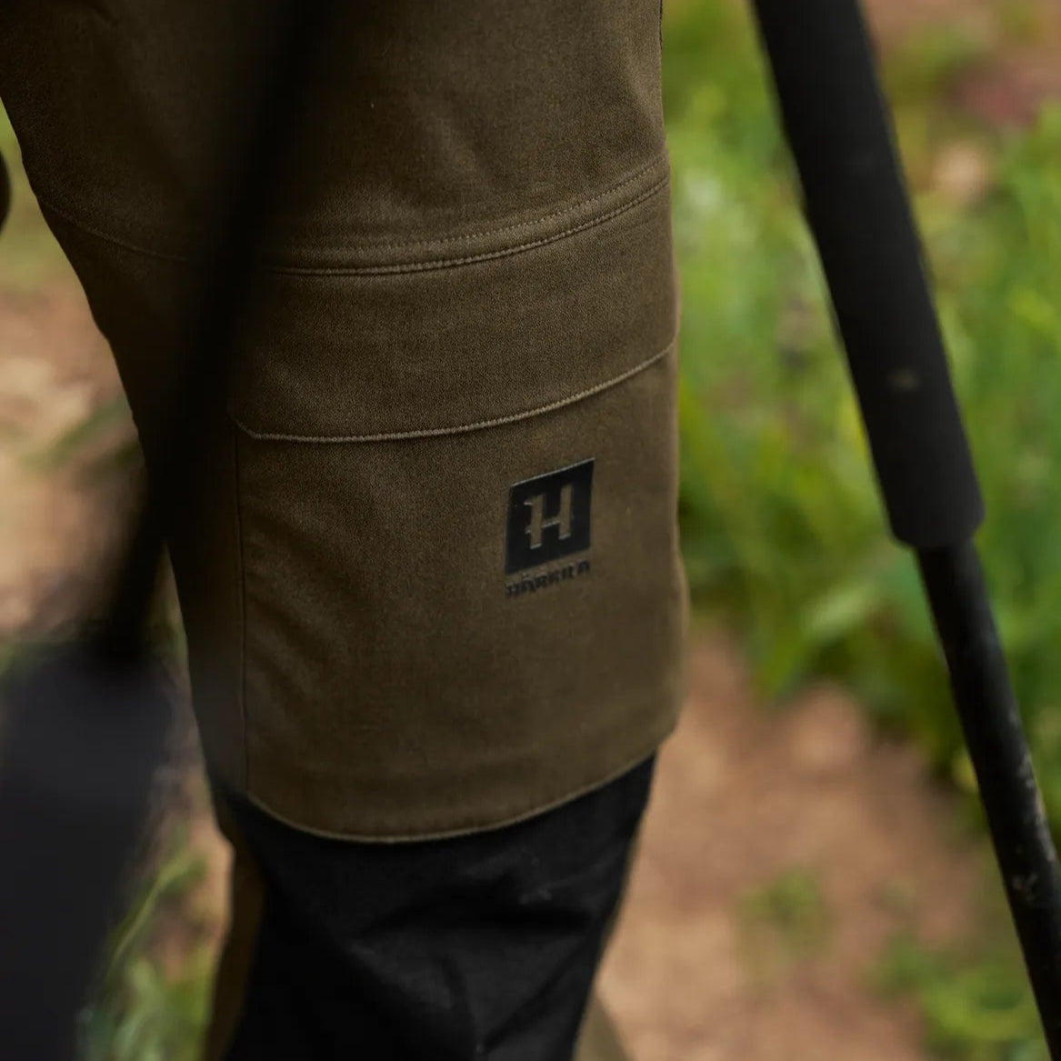 Härkila Finnmark HWS pantaloni caccia Hunting Green impermeabile