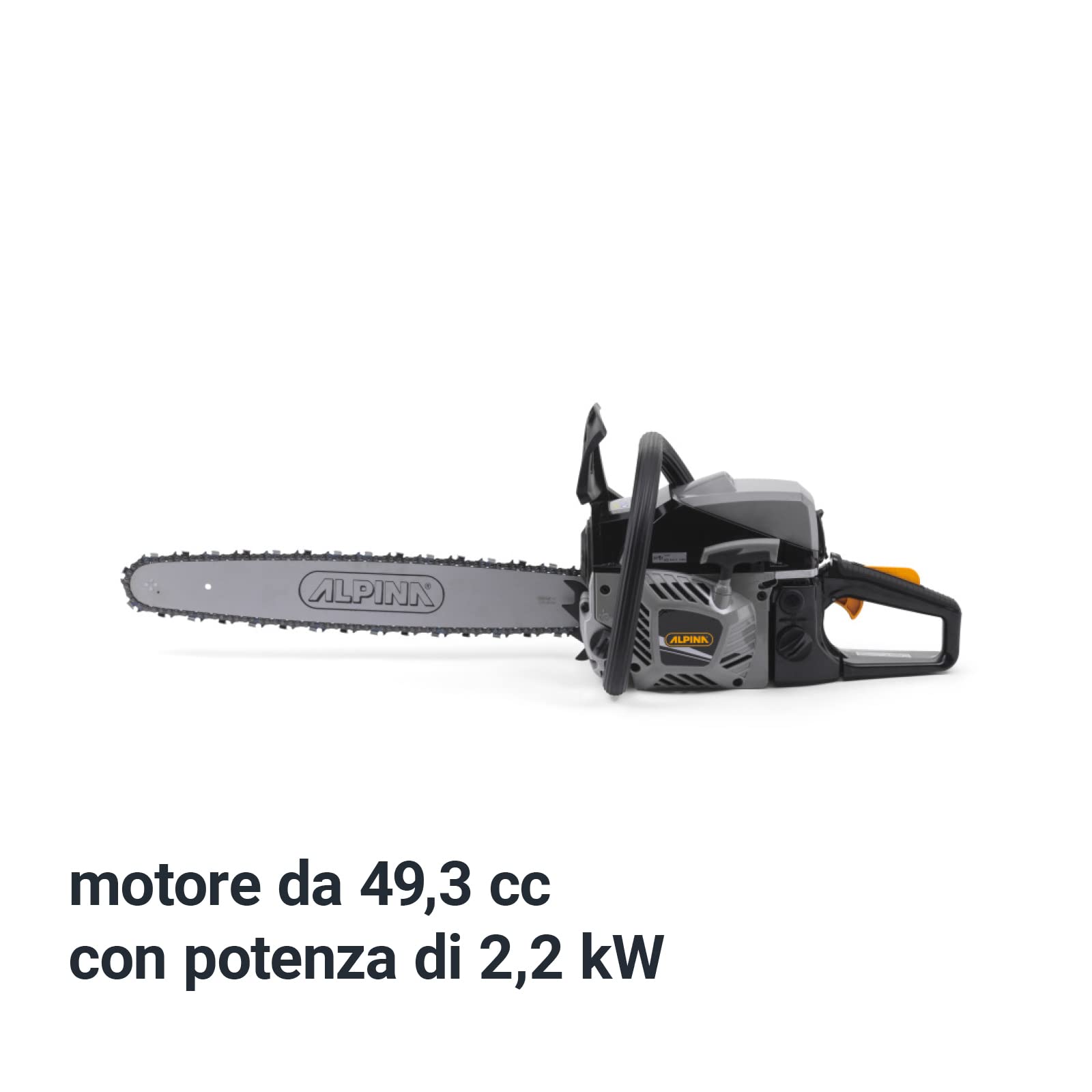 Alpina ACS 50 motosega a scoppio lama 50 cm