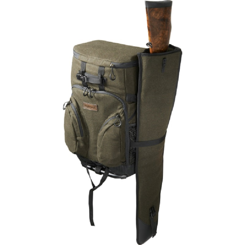 Härkila Metso zaino sgabello caccia 25L con sedia 200 kg