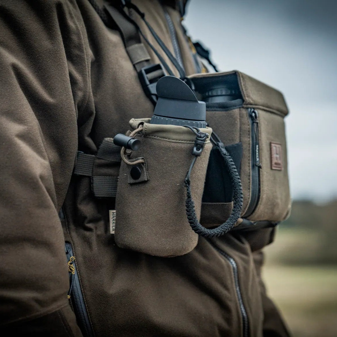 Härkila Thermal Spotter Pouch custodia Dark Willow Green