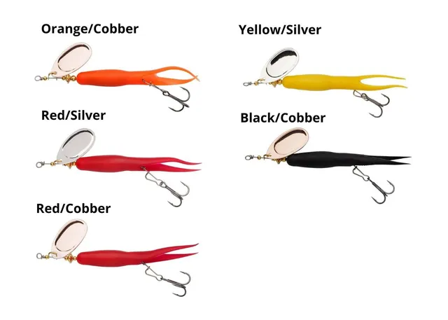 Abu Garcia Salmon Seeker cucchiaino 20g Red Silver