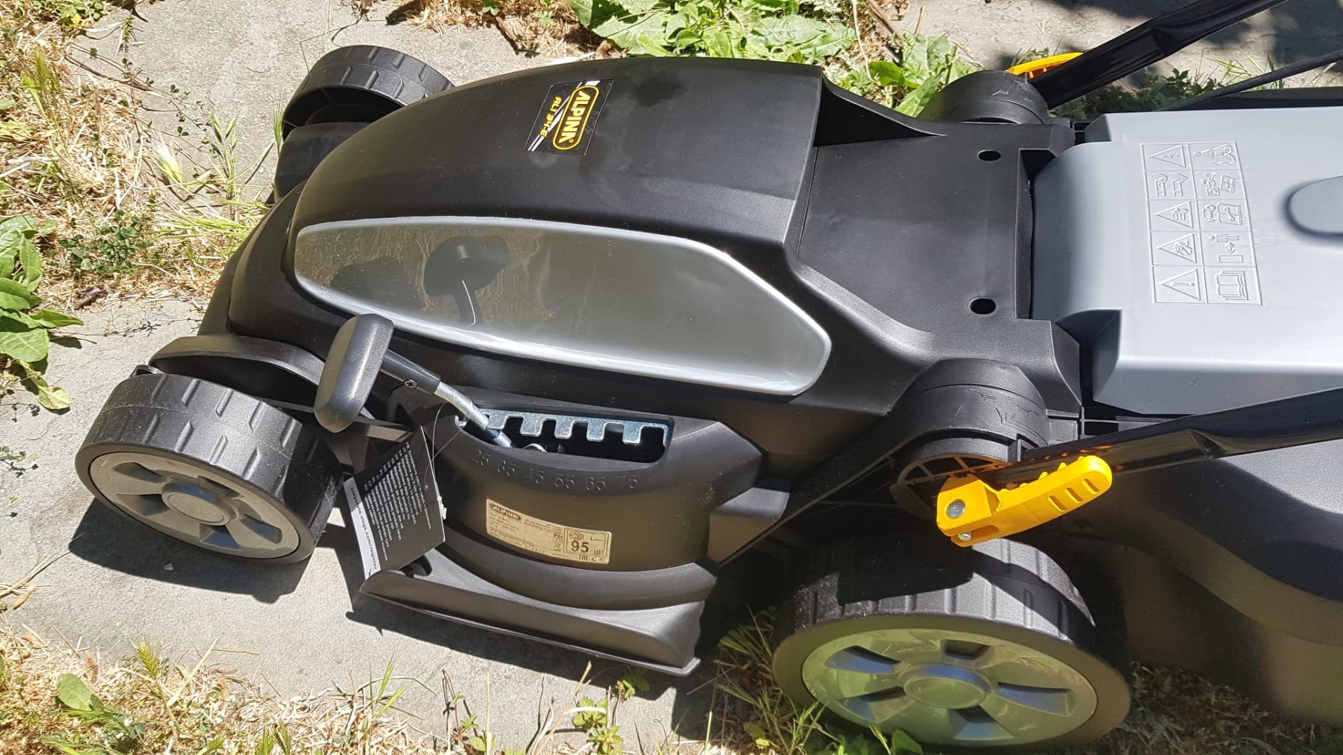 Alpina AL1 34 E Tagliaerba Elettrico 1200W 34cm 35L