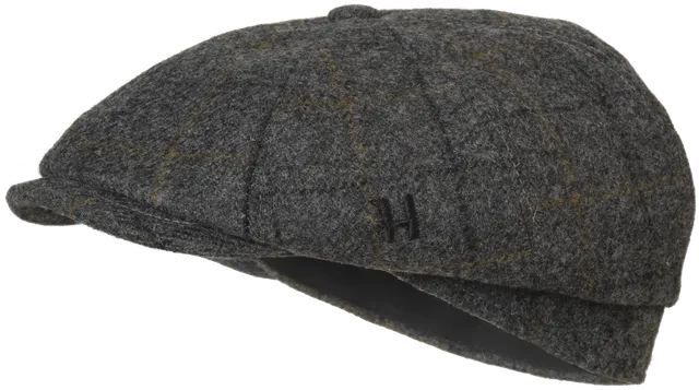 Härkila Benmore coppola tweed uomo charcoal grey