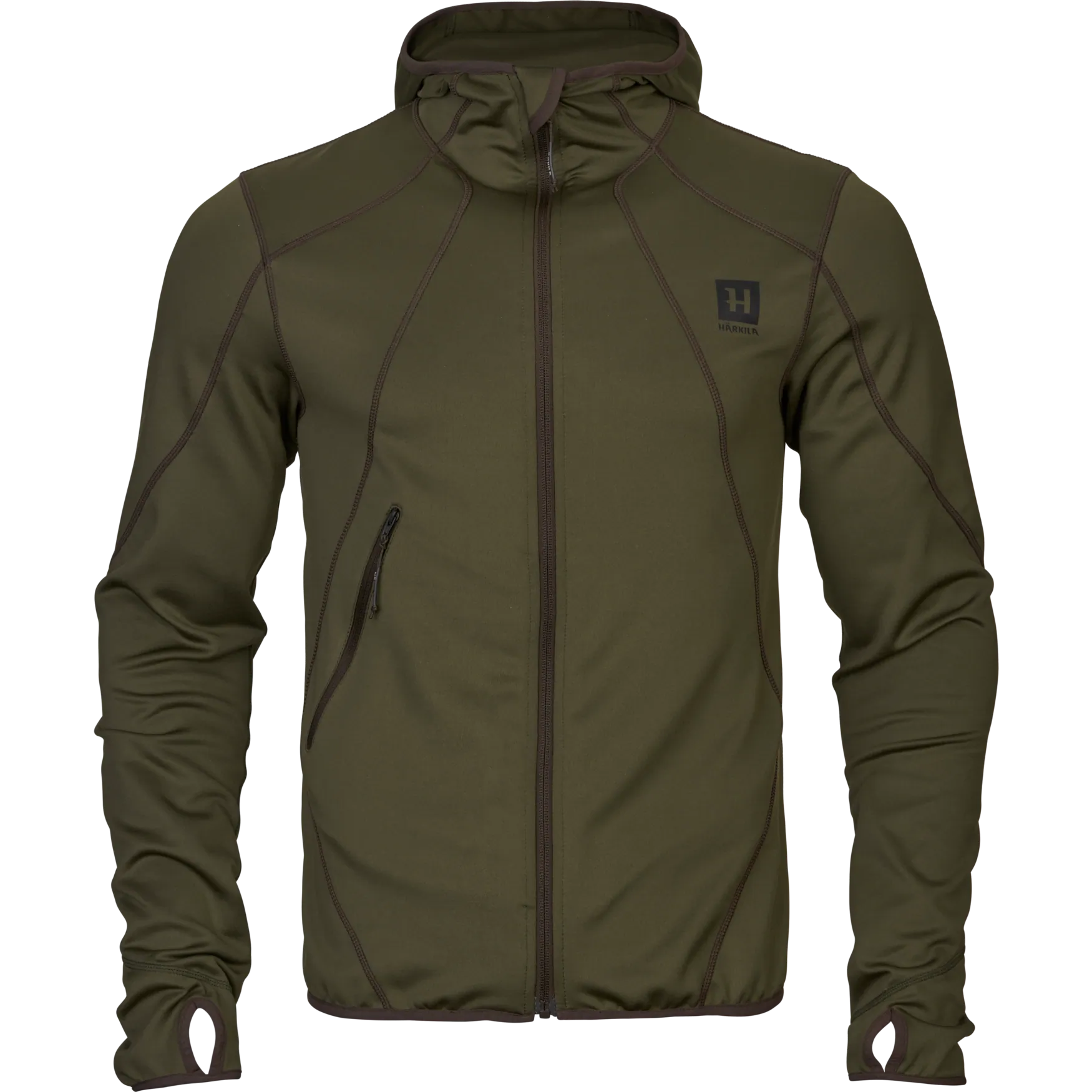 Härkila Deer Stalker Fleece felpa caccia con cappuccio