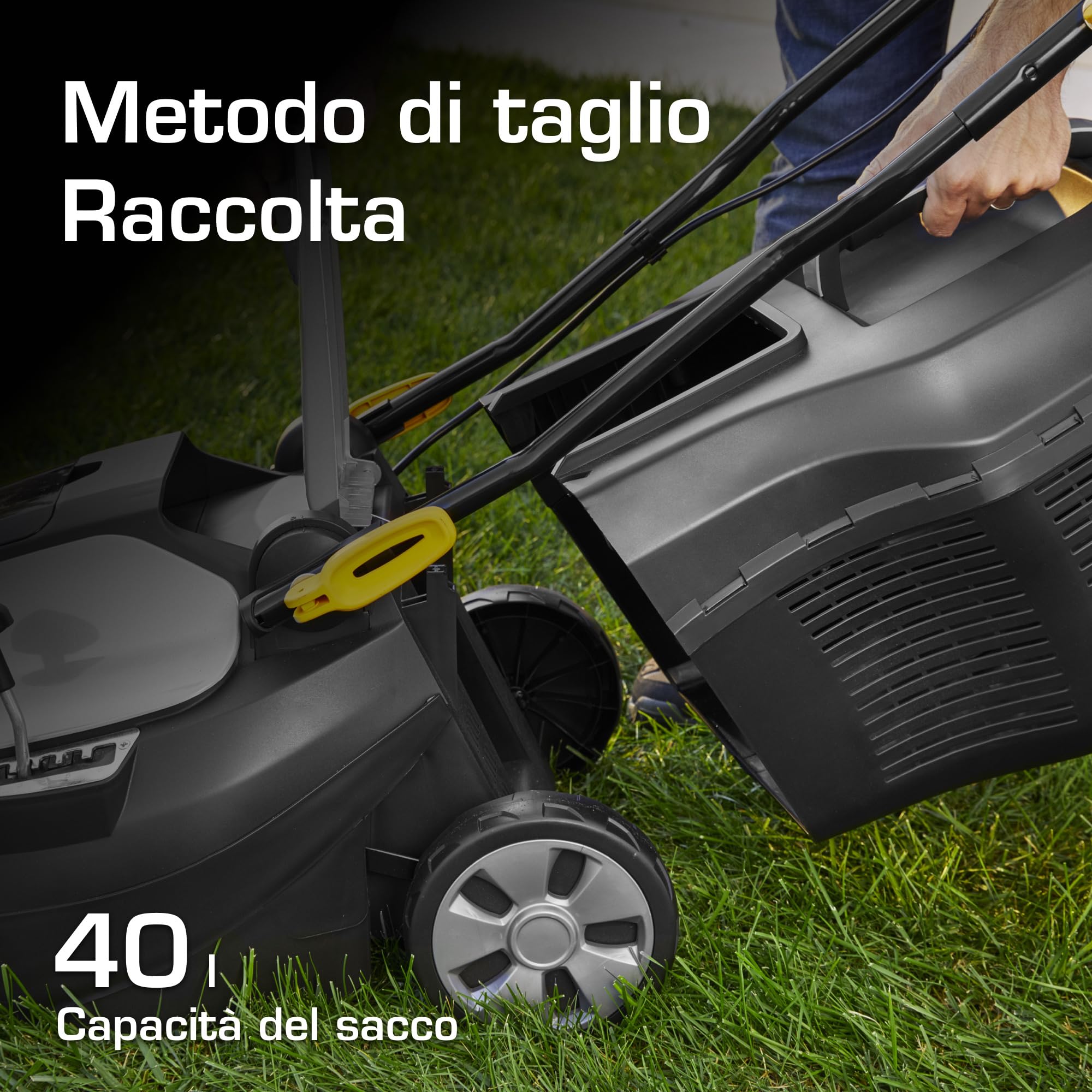 Alpina AL1 3820 Li Kit rasaerba a batteria 38 cm 2x4 Ah 350 m²