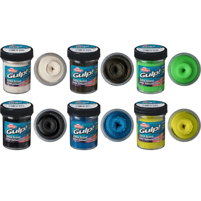 Berkley Gulp! Dough pasta da pesca Crustacean Gold Glitter aroma mare